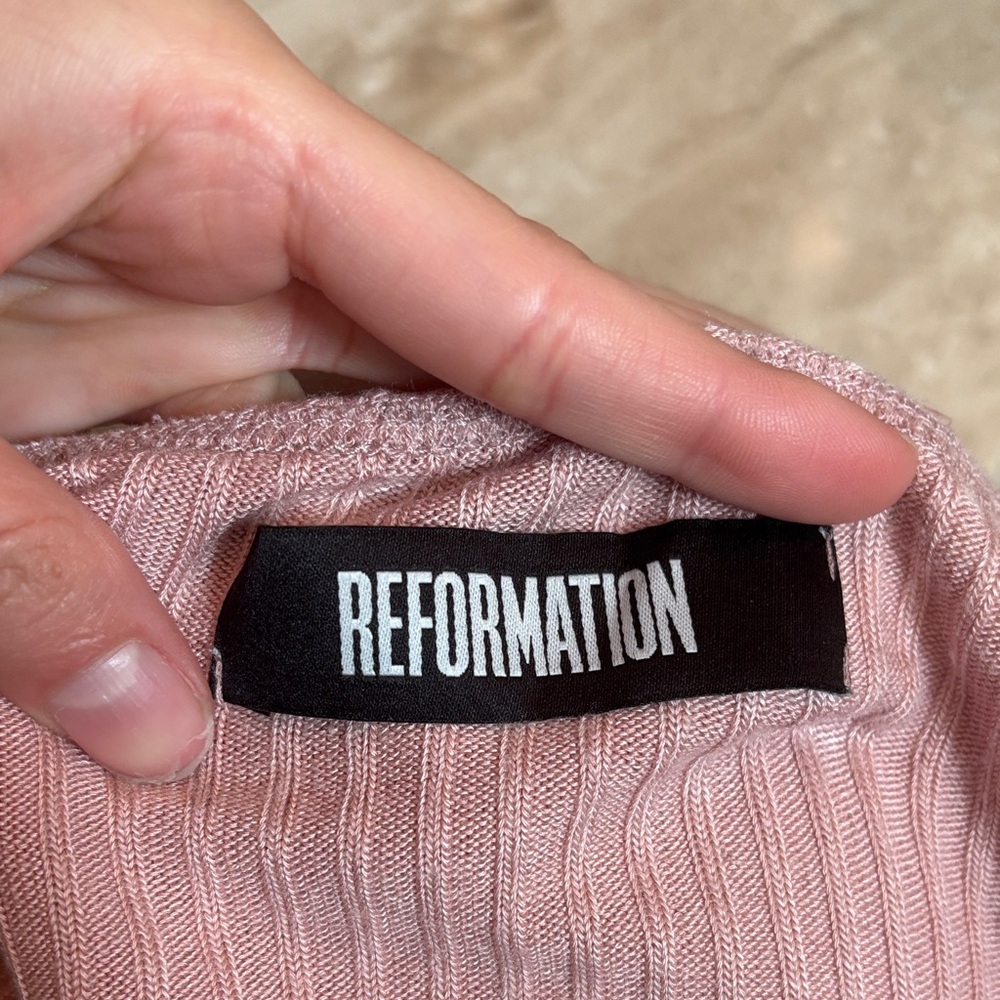 Reformation Wrap Top - Picture 2 of 3
